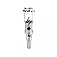 Brocasierra de carburo de tungsteno, 7/8', Truper, 103214 -  BSC-7/8