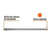 Broca para vidrio y azulejo, 1/8' - BVI-1/8 / 11700