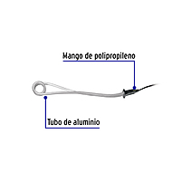 Calentador de inmersión para agua #8, 1500W, 30 L Volteck - CAGU-8 / 49980