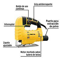 Sierra caladora 400 W 3.1 A, Pretul - CALA-P3 / 24047