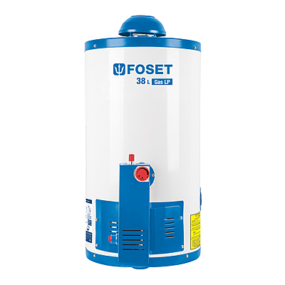 CALE-38D-N Calentador de Deposito, 38L, gas natural, 1 servicio Foset