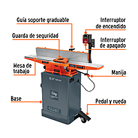 CANT-6X-2 Canteadora de 6', 1 HP Truper CANT-6X-2 Canteadora de 6', 1 HP Truper