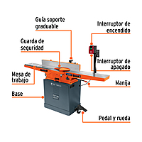 CANT-8X-2 Canteadora de 8', 2 HP Truper
