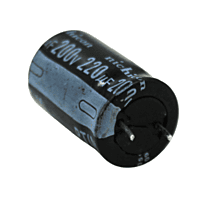 Capacitor P/Tablilla Electronica, 220Mf, 200V - Capele220A200 Capacitor P/Tablilla Electronica, 220Mf, 200V - Capele220A200