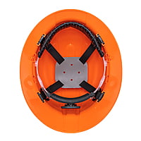 Casco de seguridad, ala ancha, naranja - CAS-NX / 10564