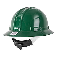 Casco de seguridad, ala ancha, verde - CAS-VX / 10572