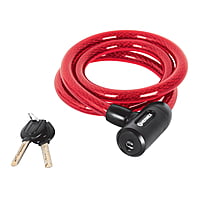 Candado de cable con llave, 15mm X 1.20 m - CB-15 / 43920