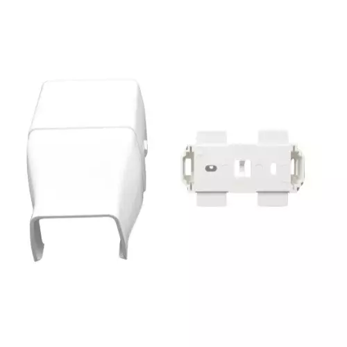 Conexion Terminal para Canaleta Blanco 80mm, OPTIMAL DUCT - CCDDE-80 (ODDE-80)