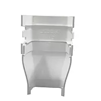 Conexion Terminal para Canaleta Blanco 80mm, OPTIMAL DUCT - CCDDE-80 (ODDE-80)