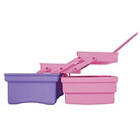 Caja cosmetiquera 14', rosa/morado, Pretul - CCO-14RP / 25052 Caja cosmetiquera 14', rosa/morado, Pretul - CCO-14RP / 25052