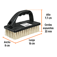Cepillo para pintor, semi-rígido, cerda ixtle - CEPP-54 / 14491 Cepillo para pintor, semi-rígido, cerda ixtle - CEPP-54 / 14491