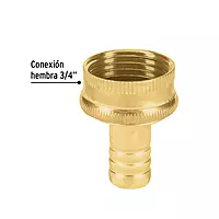 Conector sencillo 1/2', hembra, Pretul - CF-1/2P / 26030 Conector sencillo 1/2', hembra, Pretul - CF-1/2P / 26030