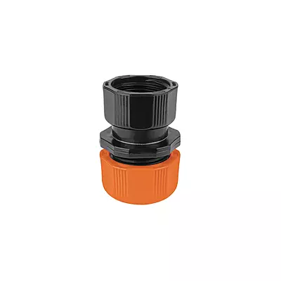 Conector 1/2' hembra de ABS con tuerca de ajuste manual 102989