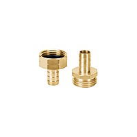 Conectores macho y hembra 1/2', de latón - CFM-1/2B / 12704 Conectores macho y hembra 1/2', de latón - CFM-1/2B / 12704