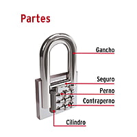 Candado de hierro, 32 mm, gancho corto, caja - CH-32 / 43791 Candado de hierro, 32 mm, gancho corto, caja - CH-32 / 43791