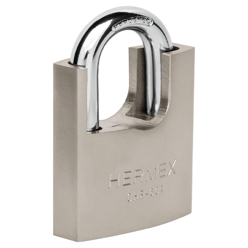 Candado de hierro con coraza, 60mm, llave anti-ganzúa - CHR-60A / 43314 Candado de hierro con coraza, 60mm, llave anti-ganzúa - CHR-60A / 43314