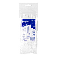 Bolsa con 100 cinchos plásticos 18 lb, 150x2.5 mm, naturales - CIN-1815 / 44301
