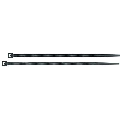 Bolsa con 25 cinchos plásticos 50 lb, 400x4.5 mm, negros - CIN-5040N / 44330