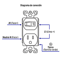 Interruptor de palanca con contacto, Standard, marfil - COAP-S / 46001 Interruptor de palanca con contacto, Standard, marfil - COAP-S / 46001