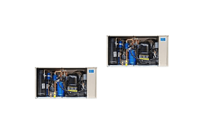 Set de 2 Unidades Condensadoras De 3 Hp Bohn Compresor Hermético 460 /3/60 Temperatura baja - SET-MBHX0311L6D