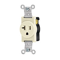 Contacto sencillo, 2 polos 3 hilos, 20 A, Standard, marfil - COSE-MS / 46101 Contacto sencillo, 2 polos 3 hilos, 20 A, Standard, marfil - COSE-MS / 46101