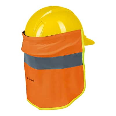 Cubrenuca para casco, naranja con reflejante, 30 cm - CUNU-N / 12355