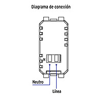 Módulo puerto USB, línea Italiana, color blanco - CUSB-IB / 48109