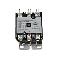 Contactor 3 Polos, 40 Amps, Bobina 208-240VAC, 50/60Hz, Cluxer - CXC3P40A220 Contactor 3 Polos, 40 Amps, Bobina 208-240VAC, 50/60Hz, Cluxer - CXC3P40A220