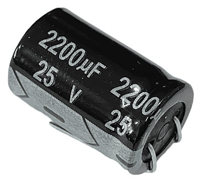 Filtro Electrolitico 2200/25 105C - FE2200/25