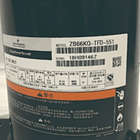 Compresor Copeland Sroll Zb, Media Y Baja Temperatura, 460/3/60, Hp 9, Cfh 1,095 - Zb66Kq-Tfd-551 Compresor Copeland Sroll Zb, Media Y Baja Temperatura, 460/3/60, Hp 9, Cfh 1,095 - Zb66Kq-Tfd-551
