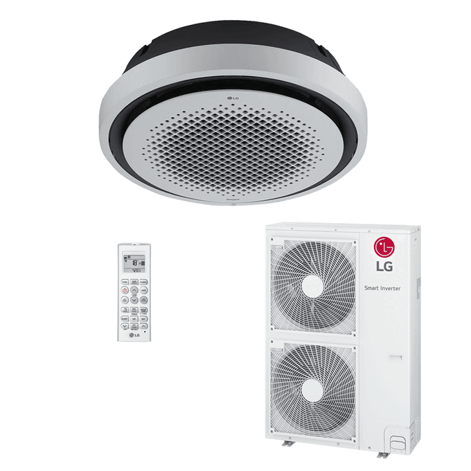 Condensadora Tipo Cassette Redondo, Inverter LG 60K BTU 220V Frio/Calor
