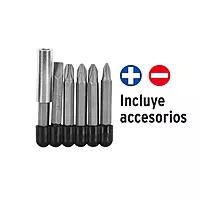 Destornillador profesional inalámbrico, dos posiciones, 3.6V, 101843 - DESI-36X