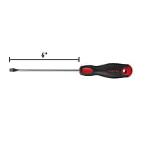 Desarmador plano, 1/4x6', mango Comfort Grip, Pretul - DR-1/4X6BP / 21484 Desarmador plano, 1/4x6', mango Comfort Grip, Pretul - DR-1/4X6BP / 21484