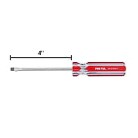 Desarmador plano, 3/16 x 4', mango PVC, Pretul - DR-3/16X4TP / 21458