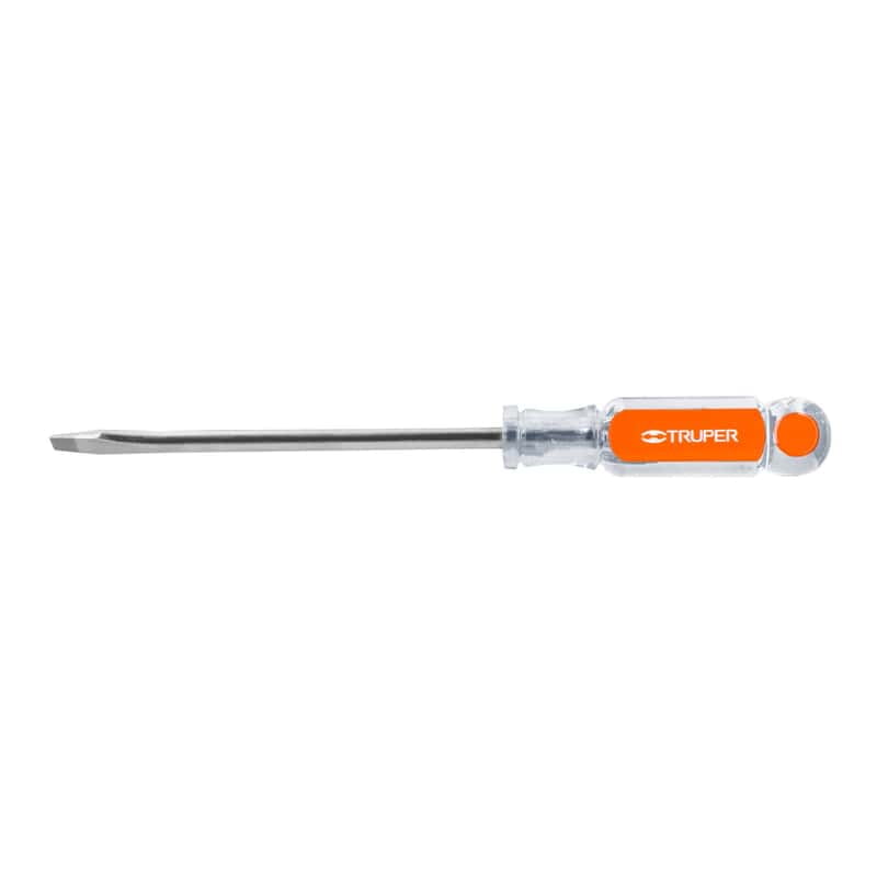 Desarmador Plano 5/16-6 Pulga Mango de Acetato 14002 - DR-5/16X6 Desarmador Plano 5/16-6 Pulga Mango de Acetato 14002 - DR-5/16X6