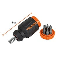 Desarmador tipo trompo con 7 puntas - DTROM-7 / 10751 Desarmador tipo trompo con 7 puntas - DTROM-7 / 10751