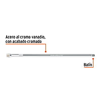 Extensión de 15' para matraca para dados cuadro 1/2' - E-5464 / 13918