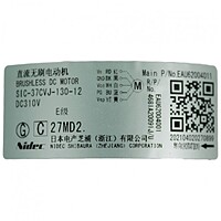 Motor Evaporador Para Minisplit Inverter Lg Dc310V,(Sic-37Cvj-F130-11),Dc310V,130Ma,0A1.4Krpm0R - Eau62004011 Motor Evaporador Para Minisplit Inverter Lg Dc310V,(Sic-37Cvj-F130-11),Dc310V,130Ma,0A1.4Krpm0R - Eau62004011