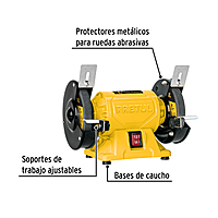 ESBA-1-1/4X10 Esmeril de banco, 1-1/4 HP, 10' Truper ESBA-1-1/4X10 Esmeril de banco, 1-1/4 HP, 10' Truper