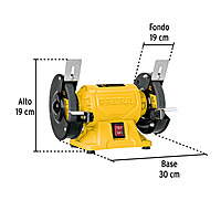 ESBA-1-1/4X10 Esmeril de banco, 1-1/4 HP, 10' Truper ESBA-1-1/4X10 Esmeril de banco, 1-1/4 HP, 10' Truper