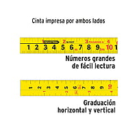 Flexómetro Auto Lock, 5.5 m, cinta 25 mm - FA-55M / 10748