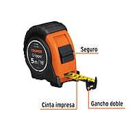 flexómetro-gripper-contra-impacto-5-m-cinta-19-mm-fh-5m-14578 flexómetro-gripper-contra-impacto-5-m-cinta-19-mm-fh-5m-14578