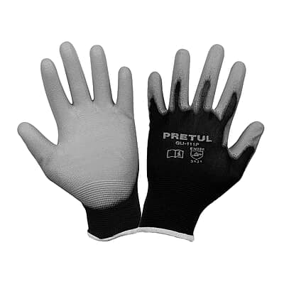 Guantes de nylon recubiertos de poliuretano, chicos, Pretul - GU-111P / 20029