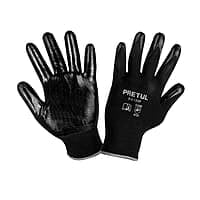 Guantes de nylon recubiertos de nitrilo, grandes, Pretul - GU-123P / 20028