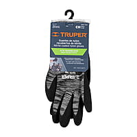 Guantes de nylon recubiertos de nitrilo arenoso, chicos - GU-131 / 17063