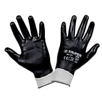 Guantes de poliéster con recubrimiento de nitrilo, chicos - GU-151 / 18025