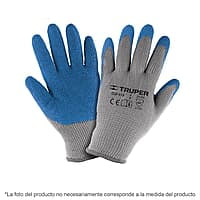 Guantes de poliéster recubiertos de latex, grandes - GU-413 / 15267 Guantes de poliéster recubiertos de latex, grandes - GU-413 / 15267