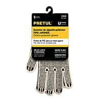 Guantes de algodón con puntos de PVC en palma y dorso,Pretul - GU-425 / 21830 Guantes de algodón con puntos de PVC en palma y dorso,Pretul - GU-425 / 21830