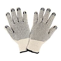 Guantes de algodón con puntos de PVC en palma y dorso,Pretul - GU-425 / 21830 Guantes de algodón con puntos de PVC en palma y dorso,Pretul - GU-425 / 21830
