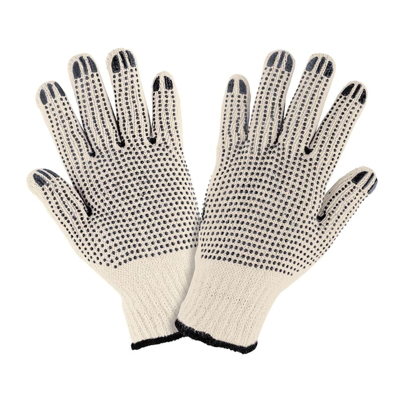Guantes de algodón con puntos de PVC en palma y dorso,Pretul - GU-425 / 21830 Guantes de algodón con puntos de PVC en palma y dorso,Pretul - GU-425 / 21830